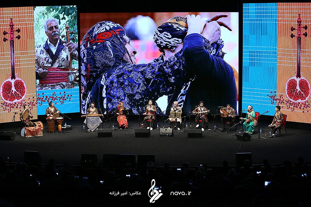 رنگین کمانی از موسیقی لُری برگزار شد