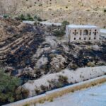 تنگه شيرينه بوشهر آتش گرفت