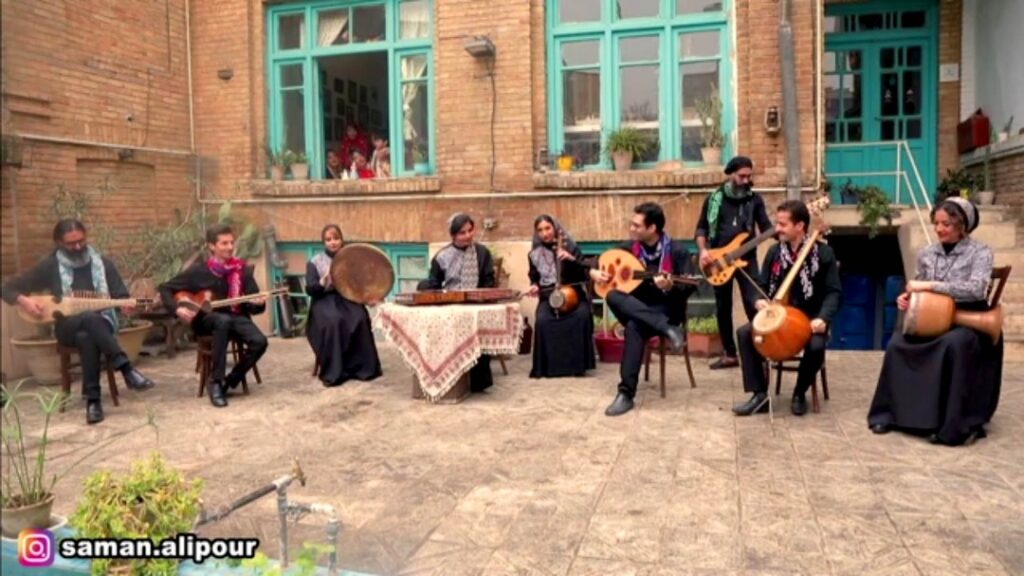 تصنیف دونه انار با هنرمندی سامان علی پور و همنوازارن آوای پارسیان