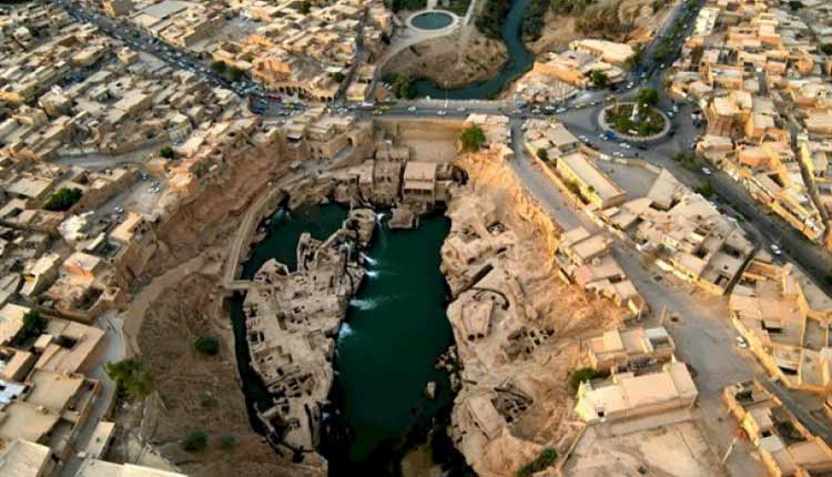 تخریب سازه های آبی شوشتر