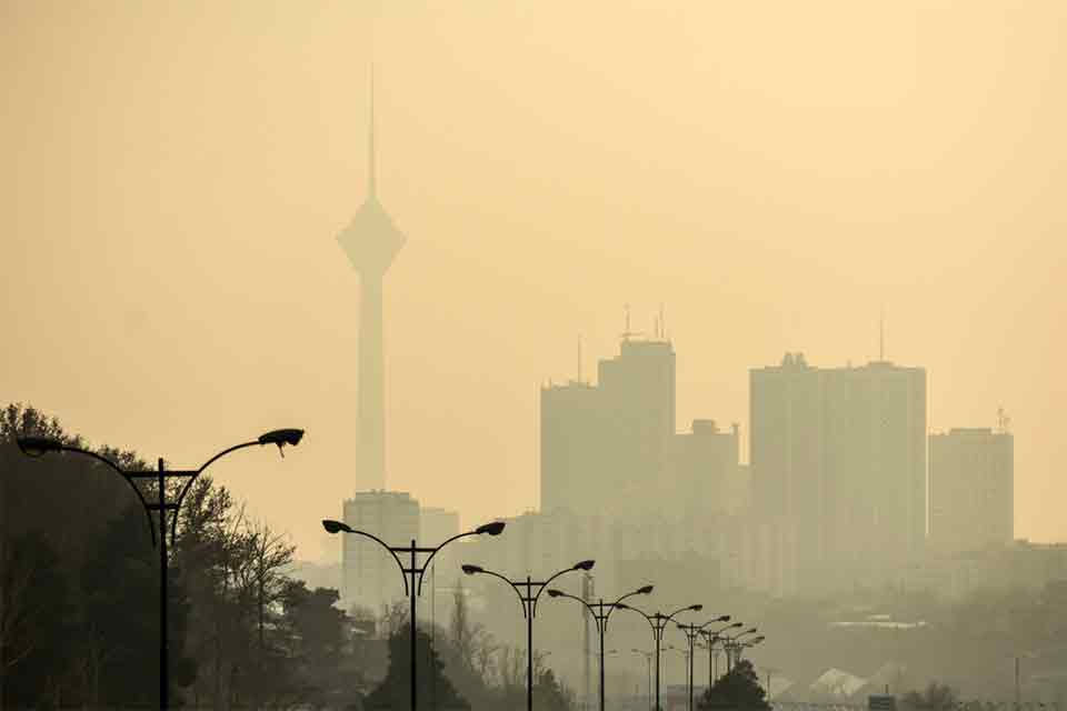 هشدار نارنجی هواشناسی برای تهران