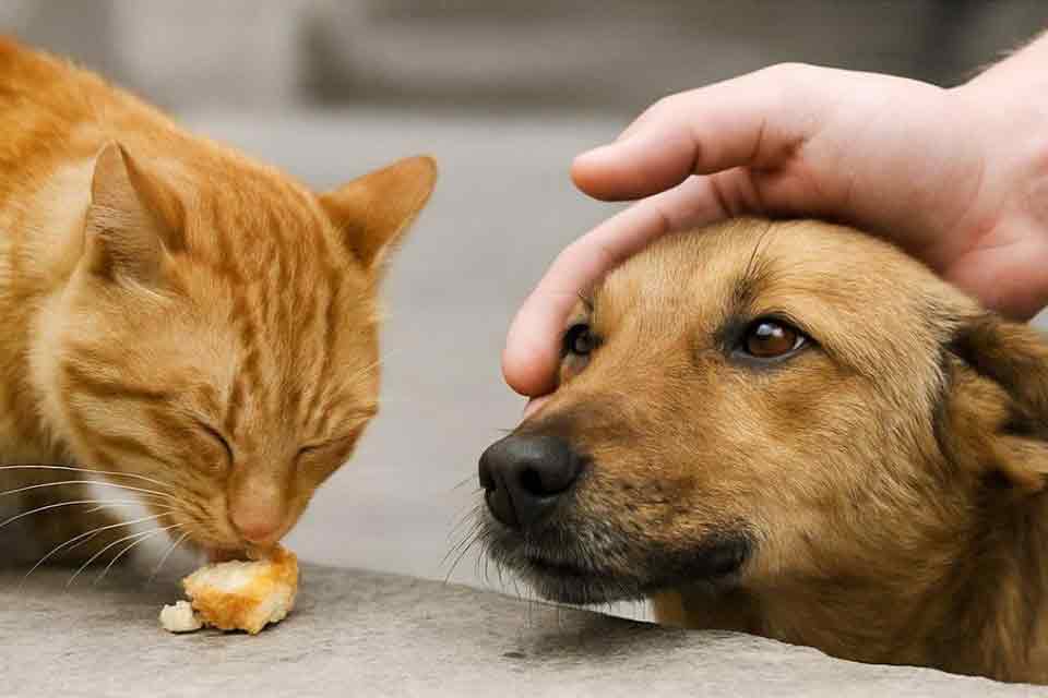 صدای حیوانات بی پناه باشید