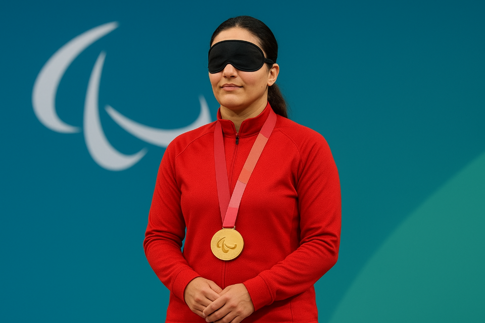 عصا سفید یک دوست همراه برای رسیدن به پارالمپیک