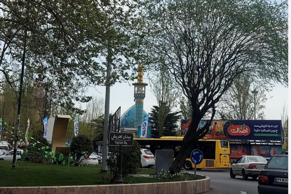 طرح پیاده راه سازی میدان تجریش ؛ تهدید برای خاک زنده و درختان