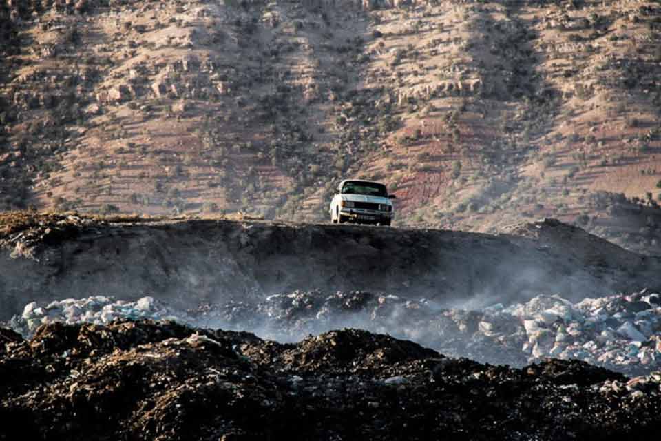 درخواست انتقال فوری محل دپوی زباله نسار