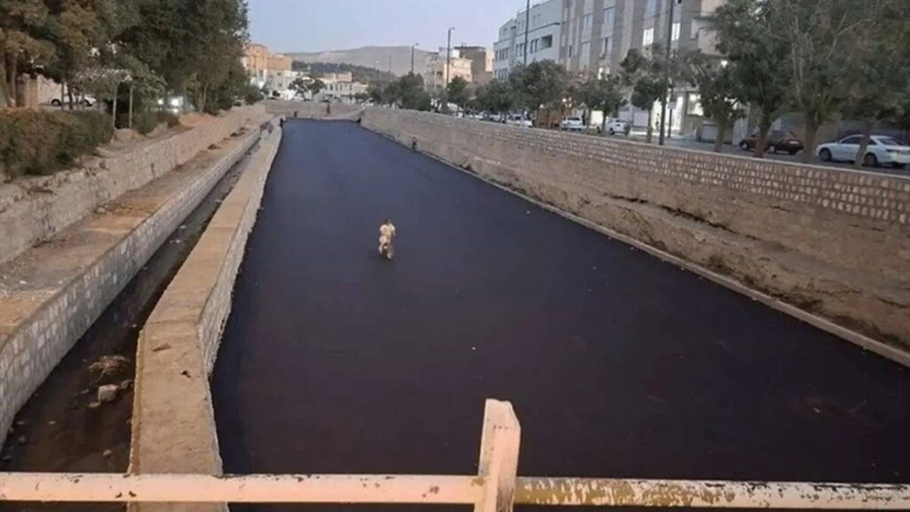 آسفالت رودخانه الیگودرز