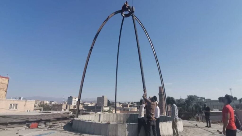 گنبد آرامگاه شمس تبریزی