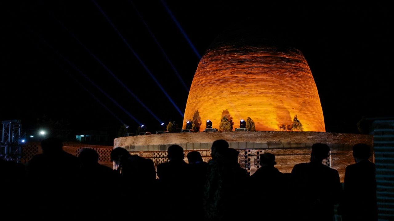 بارگاه شمس تبریزی در خوی افتتاح شد