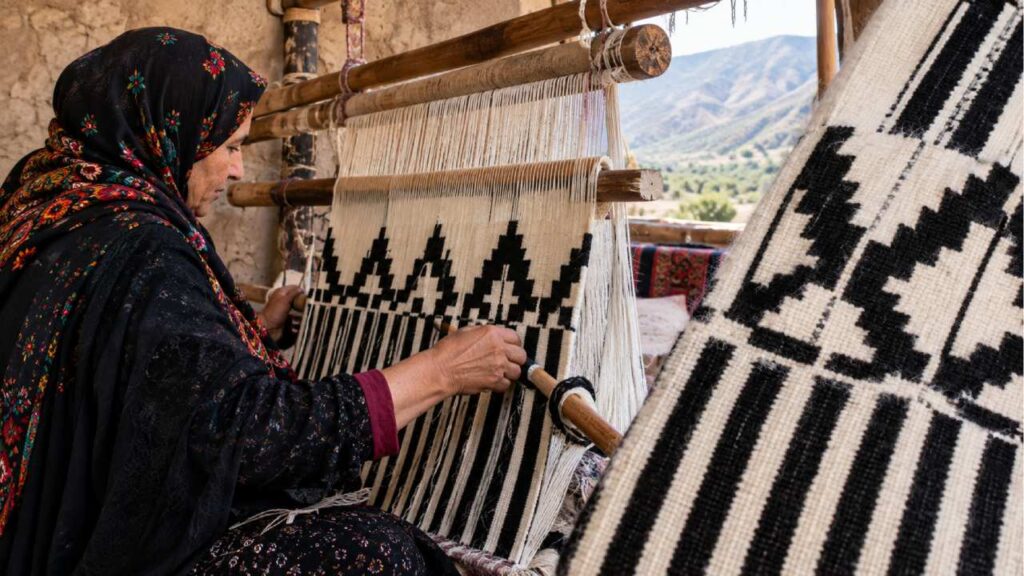 شوکل حاجیوند؛ روستای ملی چوقابافی و میراث زنده بختیاری‌ها