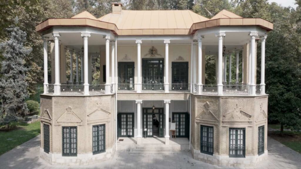 مرمت کوشک احمدشاهی در مجموعه کاخ نیاوران