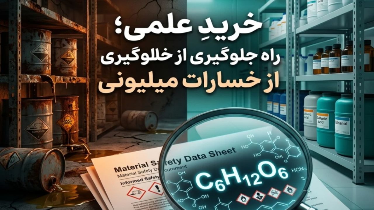 مواد شیمیایی در خانه و کارگاه؛ چرا خرید علمی تنها راه جلوگیری از خسارات میلیونی است؟